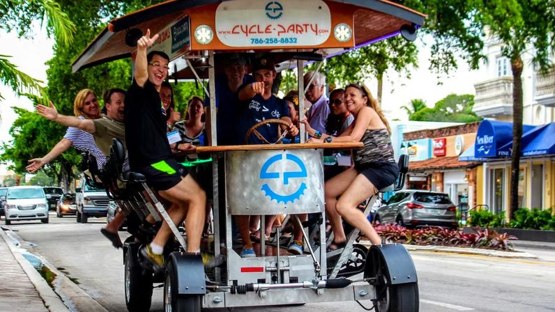Cycle Party: Las Olas Bar Crawl on Fort Lauderdale's Top Party Bike image 3
