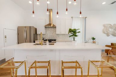 Hip Art-Filled Uptown Oasis with Heated Pool and Parking image 17