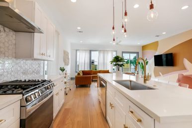 Hip Art-Filled Uptown Oasis with Heated Pool and Parking image 19