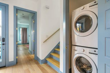 Hip Art-Filled Uptown Oasis with Heated Pool and Parking image 16