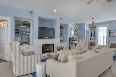 The Grand Daufuskie Oceanfront: 6BR Beachfront Home Near Melrose Pool and Club Facility image 29