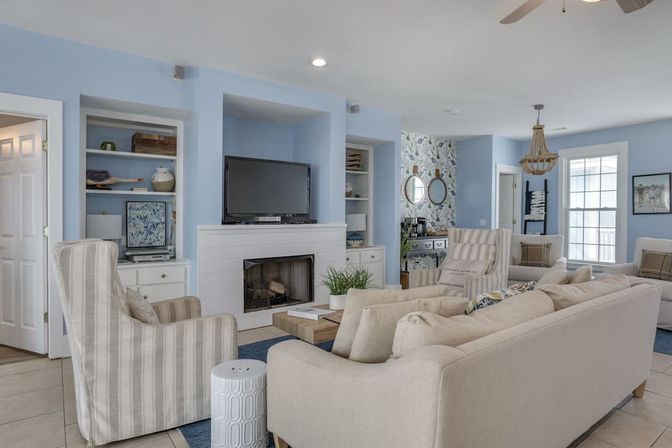 The Grand Daufuskie Oceanfront: 6BR Beachfront Home Near Melrose Pool and Club Facility image 29