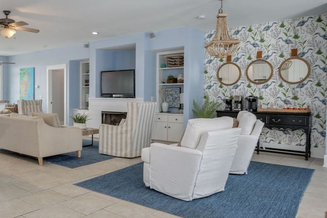 The Grand Daufuskie Oceanfront: 6BR Beachfront Home Near Melrose Pool and Club Facility image 30