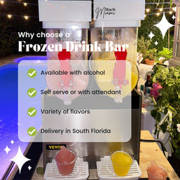 Boozy Frozen Drink Bar with Optional Server: Cool Down in the Florida Heat image 7