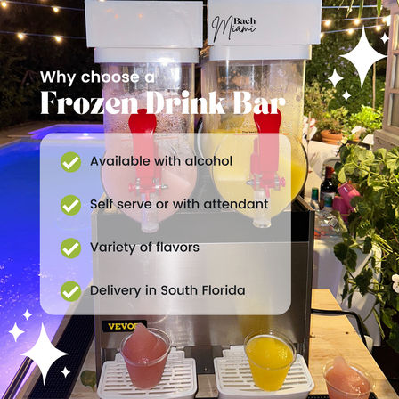 Boozy Frozen Drink Bar with Optional Server: Cool Down in the Florida Heat image 9