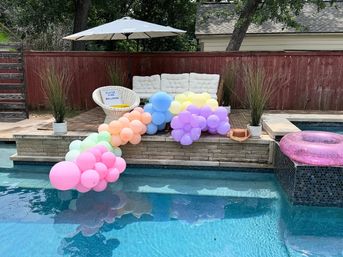Full-Service Balloon Garlands, Photo Backdrops & Themed Party Decor image