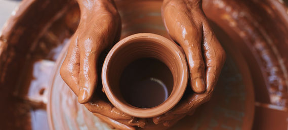 BYOB Pottery Clay Wheel Night with Professional Instructor and Drinks image 9