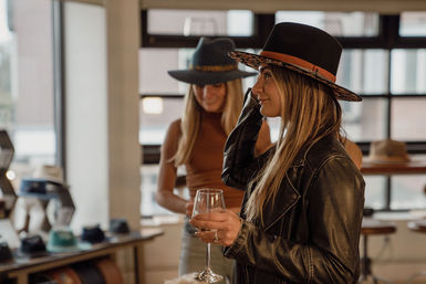 Custom Hat Party with Optional Charcuterie & Live Music at Gem Hats image 1