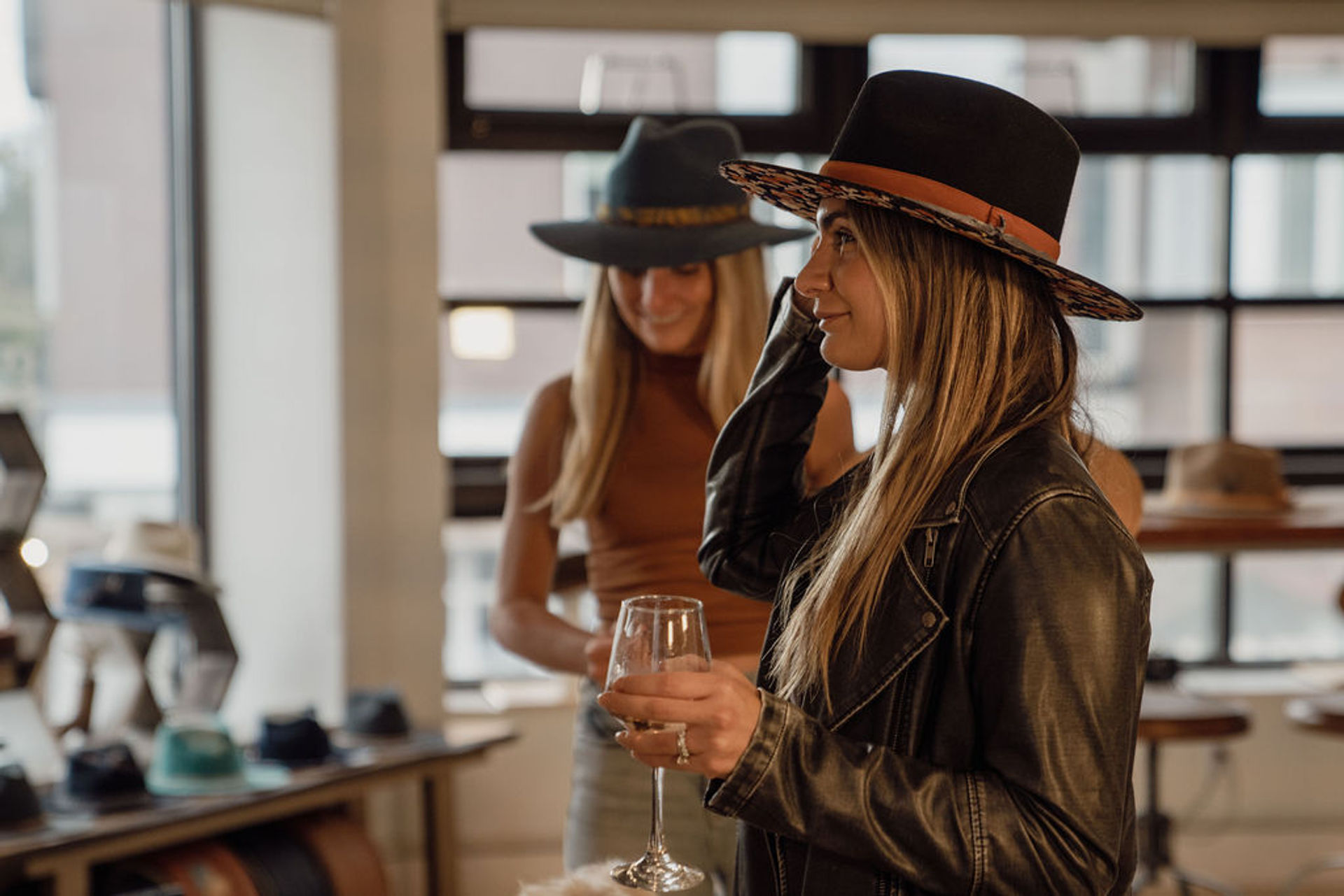 Custom Hat Party with Optional Charcuterie & Live Music at Gem Hats image 1