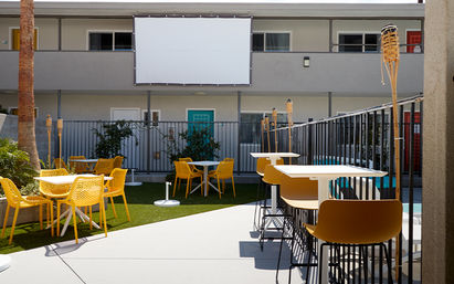 The Cole: Mid-Century Modern Boutique Hotel with Pool, On-Site Bar + Restaurant & Mountain Views image 16