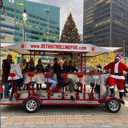 Detroit Party Bike: BYOB Pedal Bar Crawl with Music, Exclusive Drink Specials & Downtown Stops image 17