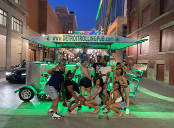 Detroit Party Bike: BYOB Pedal Bar Crawl with Music, Exclusive Drink Specials & Downtown Stops image 14