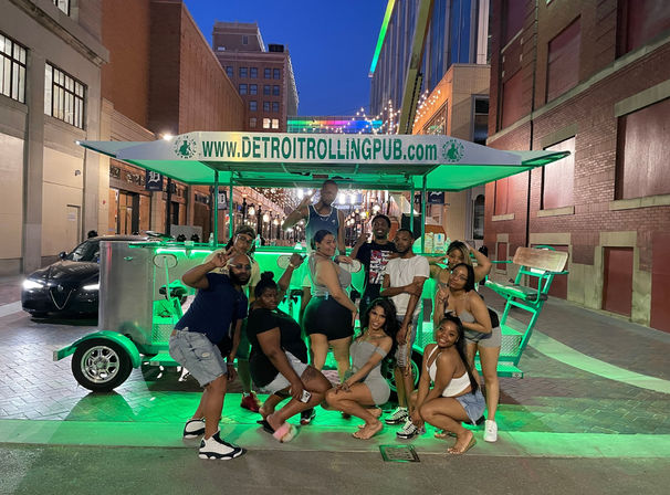 Detroit Party Bike: BYOB Pedal Bar Crawl with Music, Exclusive Drink Specials & Downtown Stops image 14