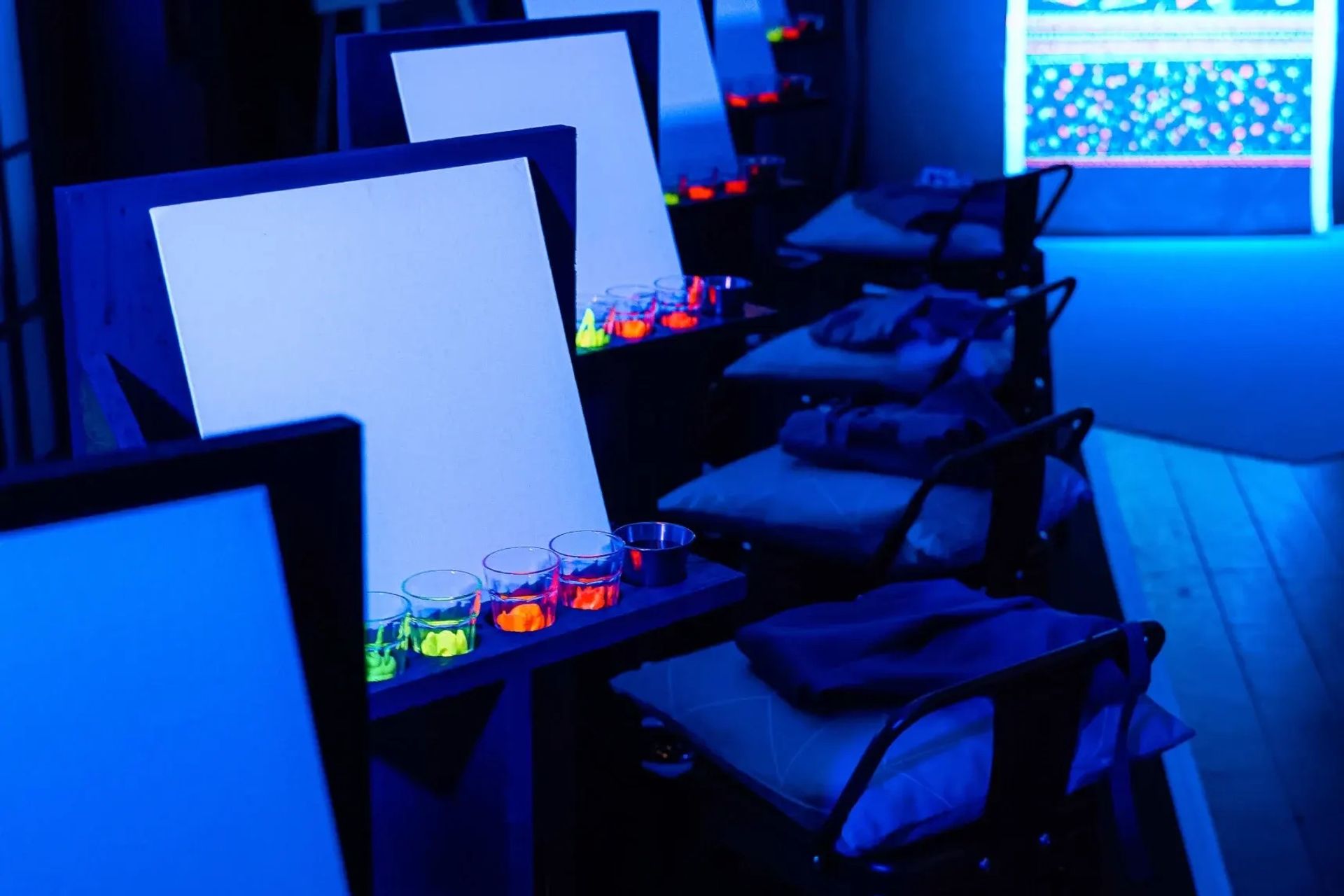 Neon Brush: Sip & Paint Workshop in the Dark  image 2