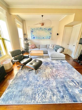Penthouse Duplex with Spa Bathroom & Movie Theater Living Room image 19
