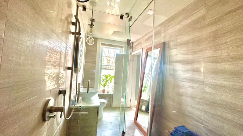 Penthouse Duplex with Spa Bathroom & Movie Theater Living Room image 29