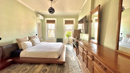 Penthouse Duplex with Spa Bathroom & Movie Theater Living Room image 25