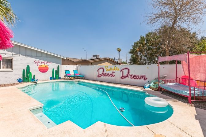 Love Island Vibes at this Desert Dream House image 6