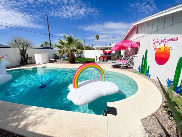 Love Island Vibes at this Desert Dream House image 12