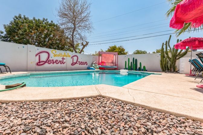 Love Island Vibes at this Desert Dream House image 35