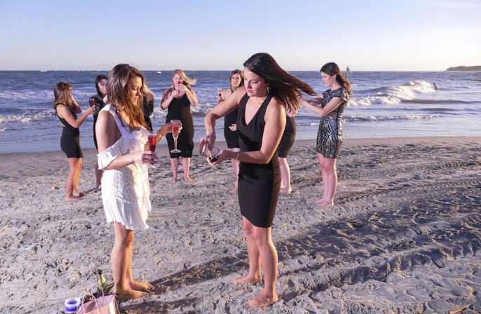 Beach Sunset Photoshoot at Tybee Island With Award-Winning Photographer Wen McNally image 5