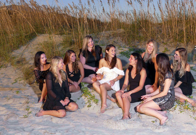 Beach Sunset Photoshoot at Tybee Island With Award-Winning Photographer Wen McNally image 6