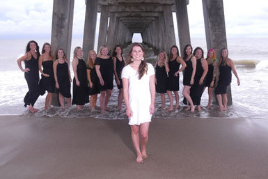 Beach Sunset Photoshoot at Tybee Island With Award-Winning Photographer Wen McNally image 11