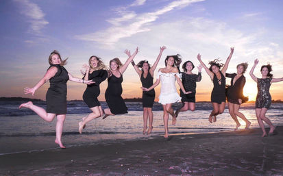 Beach Sunset Photoshoot at Tybee Island With Award-Winning Photographer Wen McNally image 1