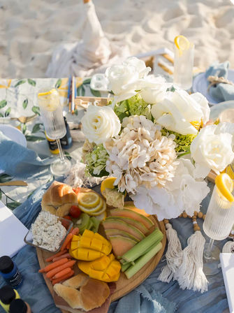 Sip & Paint Picnic Experience: Includes Art Supplies, Food, Drinks + Luxury Setup image 12