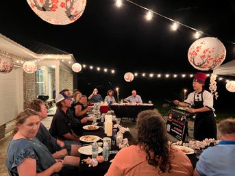 Private Hibachi Chef Catering with Grill, Food, Table & Chair Setup Included image 11