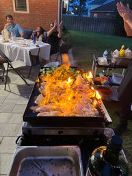 Private Hibachi Chef Catering with Grill, Food, Table & Chair Setup Included image 13