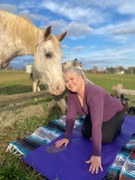 Horse Yoga on the Farm at Nashville Horse and Goat Yoga image 2