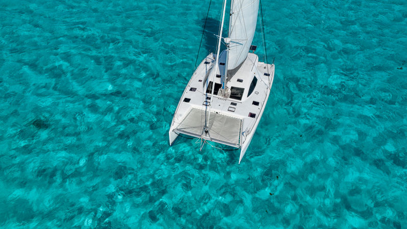 Cancun Private Catamaran Tour to Isla Mujeres with Snorkeling & Open Bar image 3