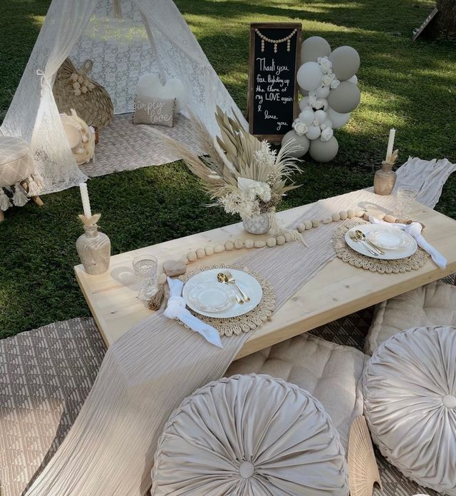 Luxury Picnic Setup with Pick Me Picnics (Up to 10 People) image 3