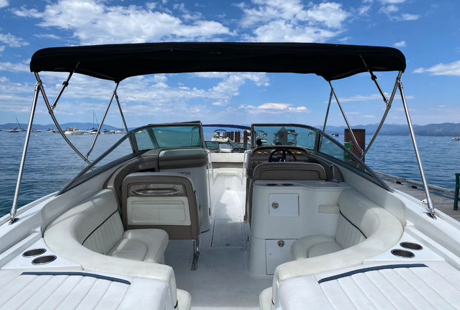 Luxury Powerboat Rental: The Cobalt 282 from Camp Richardson Marina image 4