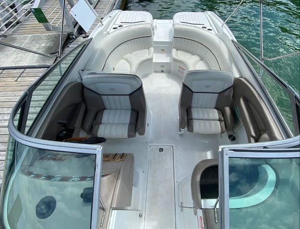 Luxury Powerboat Rental: The Cobalt 282 from Camp Richardson Marina image 6