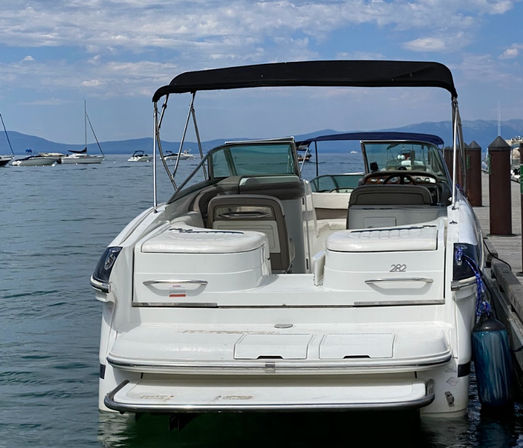 Luxury Powerboat Rental: The Cobalt 282 from Camp Richardson Marina image 2
