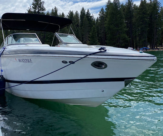 Luxury Powerboat Rental: The Cobalt 282 from Camp Richardson Marina image 3
