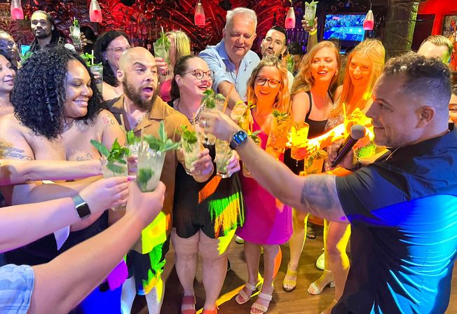 Salsa Dancing and Bachata Lessons with Mojitos, Live Music, Appetizers, and Complimentary Pass to Mango’s! image 14