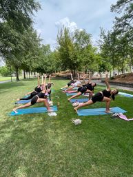 Private Yoga Class with Custom Playlists, Mimosa Add-Ons, and Cold Lavender Eye Towels image 23