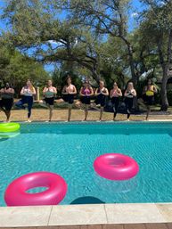 Private Yoga Class with Custom Playlists, Mimosa Add-Ons, and Cold Lavender Eye Towels image 17