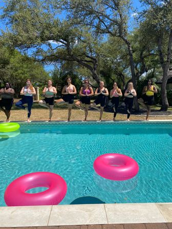 Private Yoga Class with Custom Playlists, Mimosa Add-Ons, and Cold Lavender Eye Towels image 17