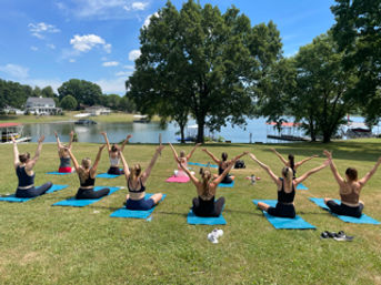Private Yoga Class with Custom Playlists, Mimosa Add-Ons, and Cold Lavender Eye Towels image 10