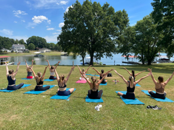 Private Yoga Class with Custom Playlists, Mimosa Add-Ons, and Cold Lavender Eye Towels image 10