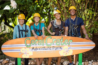 Zip Oahu: Day & Night Adventures at Coral Crater image 5