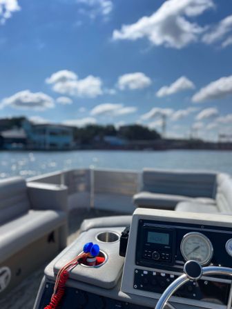 Last Cruise Before the I Do's: Bachelor Party Pontoon Charter on Lake Austin image 3