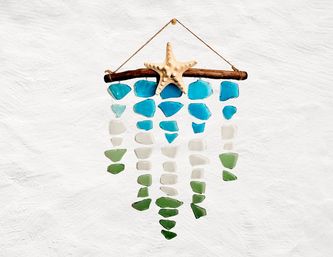 Insta-Worthy Beachy Sea Glass Art Workshop with All Supplies Included image 2