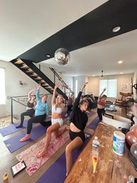 Private Group Yoga with Mimosas and Custom Playlist image 8