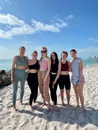 Private Yoga Class with Custom Playlists, Mimosa Add-Ons, and Cold Lavender Eye Towels image 12