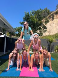 Private Yoga Class with Custom Playlists, Mimosa Add-Ons, and Cold Lavender Eye Towels image 27